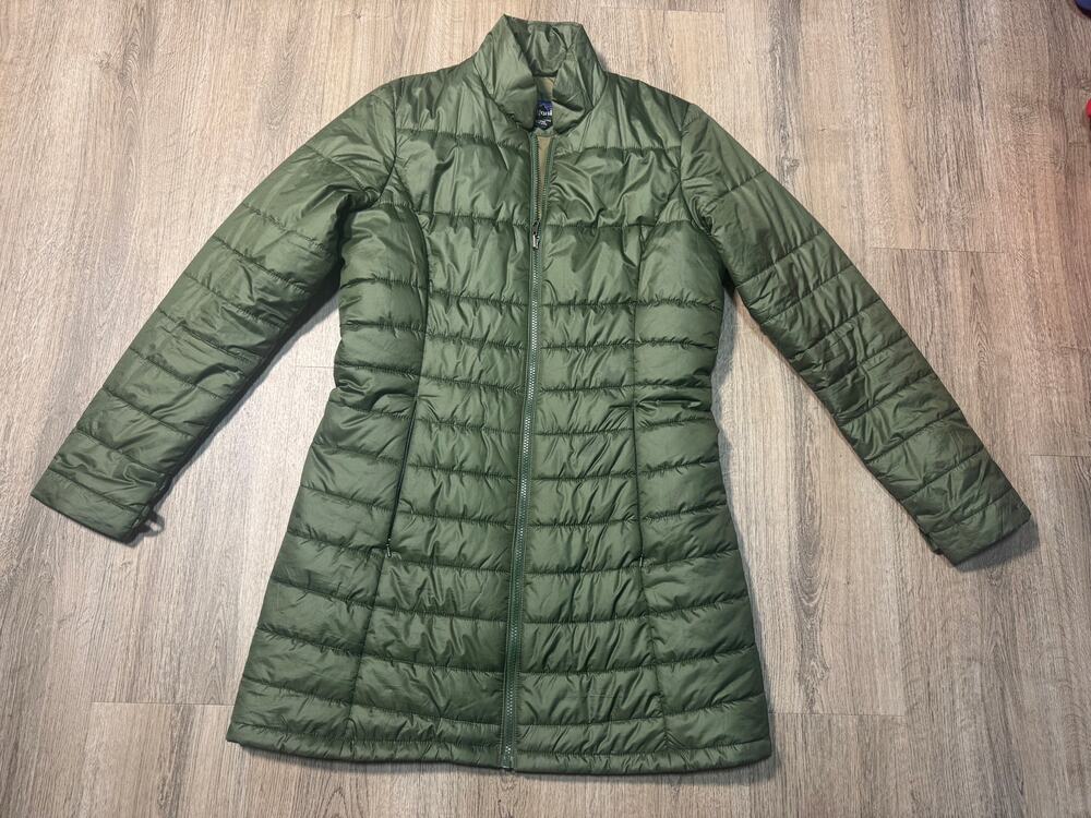 Patagonia Women's Olive Green Fiona Parka Puffer Jacket